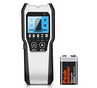 FOLAI Stud Finder Wall Scanner 5 in 1 Multifunctional Upgraded Smart Wall Scanner,Stud Sensor Beam Detector with Battery for Wood Metal and AC Wire Detection,Comes with HD LCD Display and Audio Alarm