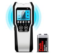 FOLAI TH550 Stud Finder Wall Scanner - 5 in 1 Stud Detector Detector Beam Finders Wall Detector Sensor Center Finding with LCD Display for Wood AC Wire Metal Studs Cable Joist Detection