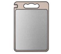 FOLAI Titanium Chopping Board for Kitchen,Whetstone Double Sided Titanium & Wheat Straw PP, Food Grade Cutting Board, Dishwasher Safe, Ideal for Handling Meat and Vegetables Separately,36×25CM