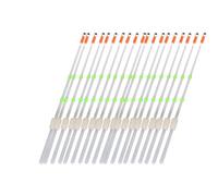 FOLANDO 20 Pcs Ice Fishing Rod Tips - 120mm Ultra Sensitive Replacement Tips for Ice Fishing Rods (0.4-0.9g) - Super Soft Short