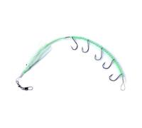 FOLANDO Octopus String Hook, 5 hook Sea Fishing Rigs Fishing Lures Hooks Artificial Fish Hook Tackles for Mackerel Cod Herring Bass