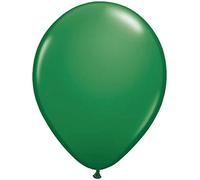 Folat 08102 Green Dark Balloons 30 cm-100 Pieces, 30cm-100 Stück
