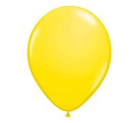 Folat 08168 Yellow Balloons 30 cm-10 Pieces, Costumes