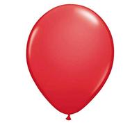 Folat 08407 Red Balloons Metallic 30 cm-10 Pieces