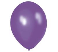 Folat 08415 Purple Balloons Metallic 30 cm-10 Pieces