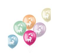 Folat 18673 13In/33cm Unicorn & Rainbows /6, Multicolour (US IMPORT)