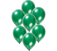 Folat 19134 Green Dark Balloons Metallic 30 cm-50 Pieces