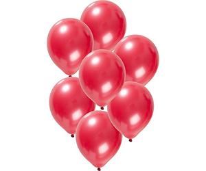 Folat 19135 Red Balloons Metallic 30 cm-50 Pieces
