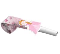 Folat 27496 Birthday Decoration Pink-Trumpet Languages-Pretty Princess-6 Pieces-Princess Party