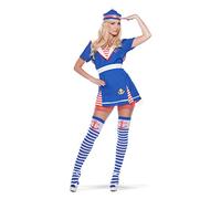 Folat - 3 Pieces Sexy Sailor Costume For Women - Size: L-XL