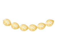 Folat - 50th Birthday/Anniversary Balloon Garland - 3 m