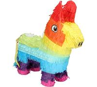 Folat 65835 Pinata Donkey Rainbow Bday, Multicoloured