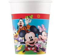 Folat 93823P Paper Cups FSC Mickey Mouse 200 ml - 8 Pieces