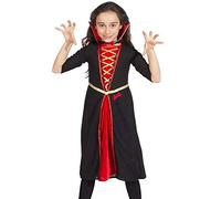 Folat - Black Vampire Dress for Girls - Size: S
