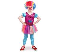Folat - Clown Costume For Girls - Size: S