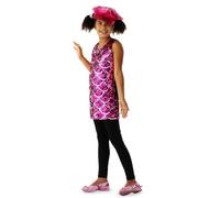 Folat - Disco Dress for Girls - Pink - Size: L