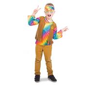 Folat - Hippie Flower Power Costume For Boys - Size: M