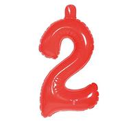 Folat - Inflatable Number 2 - gold - 36 cm