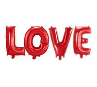 Folat - LOVE Romantic Foil Balloon Set - 36 cm - Red