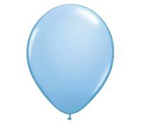 Folat - Metallic Balloons For Party Decoration - Light Blue - 12In / 30cm - 10 pieces