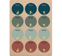Folat Sankt Nikolaus 65699 Name Sticker Gift 'Welkom Sint & Piet' (NL) Saint Nicholas Day, Multicoloured