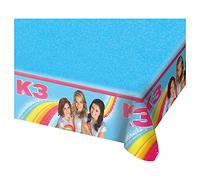 Folat Studio 100 65603 Tablecloth - Tablecloths (Rectangular, Multicoloured, Plastic, Tablecloth, 1300 mm, 180 cm)