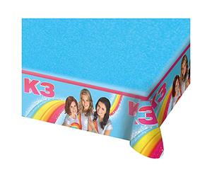 Folat Studio 100 65603 Tablecloth - Tablecloths (Rectangular, Multicoloured, Plastic, Tablecloth, 1300 mm, 180 cm)