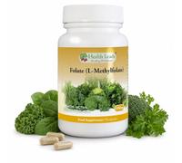 Folate L-Methylfolate 1000mcg | 90 Capsules | Health Leads | 5-MTHF active B9 | MTHFR support | High strength | Not for pregnancy | No magnesium stearate | Made in Wales