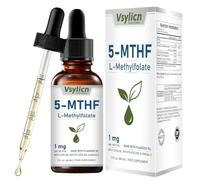 Folate L-Methylfolate 1000mcg, Methylfolate 5-MTHF with Methylated B12, Choline & Omega-3, 5-MTHF Active Form of Folic Acid, Methylation, Energy & Mood Support, High Absorption, 60ml Vegan