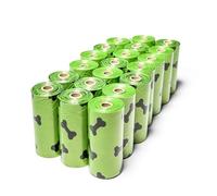 FOLAZ Eco-Friendly Dog Poo Bags ([ 300Bags] Pack 20), Large & Strong Dog Poo Bag, Biodegradable Dog Poo Bags, Dog Poop Bags Rolls for Compostable, Lavender Scented