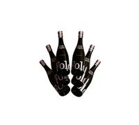 Folc English Sparkling Rosé Wine, Elegant, Complex & Refined, Fresh Strawberry & Rose Petal Flavours, Traditional Method, Crafted in Kent, 750ml, Celebrations & Special Occasions (6 Bottle)
