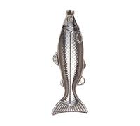 Folceretsc 1 Set Fish-Shape Hip Flask 5Oz Bottle Mini Pocket Flask Stainless Steel Drinkware for Outdoor