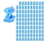 Folceretsc 100Pcs Electric Fence Wire Insulators Pulse Electronic Fencing Accessories Middle Pole Insulator