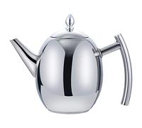 Folceretsc 2L Stainless Steel Teapot with Tea Strainer and Infuser