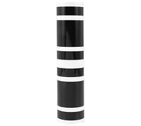 Folceretsc 2pcs 72 inch x3 inch DIY Black Car Body Vinyl Racing Stripe Pinstripe Decal Stickers New