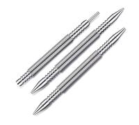 Folceretsc 3 Pcs Dual Nail Setter and Hinge Pin Punch Set,Hammerless Spring Nail Punch Door Hinge Pin Remover Tool 5000 PSI