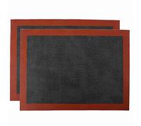 Folceretsc Biscuit/Bread/Kitchen Baking Appliance Accessories Perforated Silicone Baking Mat Non-Stick Oven Mat Lining Tool, 2PCS