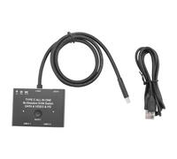 Folceretsc KVM USB C Two-Way Switch 1X2/2X1 USB 3.1 Splitter Data Video Switcher 8K @30Hz PD 100W for PC Monitor Mobile Phone