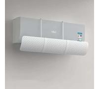 Fold-able Air Conditioner Deflector, Adjustable Confinement Air Deflector, Outlet Shield Air, Wing Air Cooled Anti Blast Baffle (white)