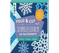 frechverlag Fold & cut: Schneeflocken im Faltschnitt. Mit Anleitunge (Paperback)