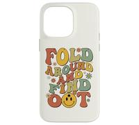Fold Around And Find Out Funny Daisy Groovy Poker Player Case for iPhone 14 Pro Max
