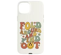 Fold Around And Find Out Funny Daisy Groovy Poker Player Case for iPhone 15 Plus