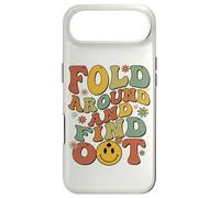 Fold Around And Find Out Funny Daisy Groovy Poker Player Case for iPhone Air