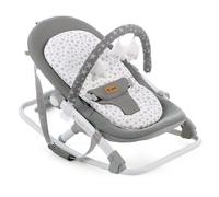 Fold Baby Rocker with Toy Arch & Reversible Newborn Cushion, Star