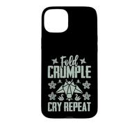 Fold crumple cry repeat Origami Case for iPhone 15 Plus