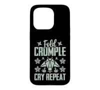 Fold crumple cry repeat Origami Case for iPhone 15 Pro