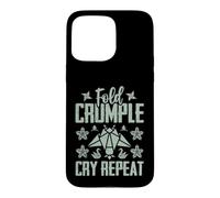 Fold crumple cry repeat Origami Case for iPhone 15 Pro Max