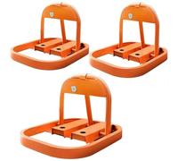 Fold Down Parking Barrier, Detachable Lockable Bollard for Private Driveway, Car Parking Space Lock Guardian