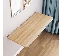 Fold Down Table Wall Mounted,Laundry Table Floating Countertop,Wood Wall Mounted Table Kitchen Table,Easy To Assemble,Wall Mounted Folding Dining Table,for Offices Study Restaurants.