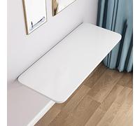 Fold Down Wall Mounted Table, Laundry & Kitchen Floating Countertop, Easy to Assemble Dining Table for Offices, Study, Restaurants